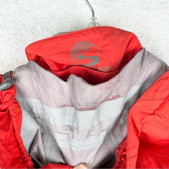 Showers Pass Men's Refuge Jacket Red Size M Outdoor Biking Mountaineering Hiking - Picture 10 of 16